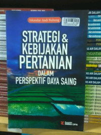 Strategi & Kebijakan Pertanian Dalam Perspektif Daya Saing