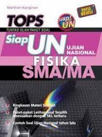 TOPS Siap Ujian Nasional Fisika SMA/MA
