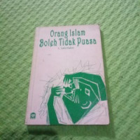 Image of Orang Islam Boleh Tidak Puasa